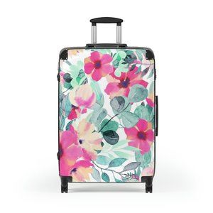 Flower Suitcase Medium Size